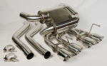 E13441 EXHAUST SYSTEM-NXTSTEP 304 STAINLESS STEEL-3.5 INCH DOUBLE WALL TIPS-LIFETIME WARRANTY-05-08