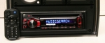 E13536 RADIO AND PLASTIC BEZEL-KENWOOD-WITH CD PLAYER-77