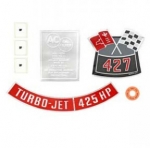 E14232 DECAL KIT-ENGINE COMPARTMENT-427-425 HORSE POWER-66