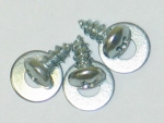 E14406 SCREW AND WASHER-DEFROSTER BOX SCREW-HEATER TO BLOWER HOUSING-6 PIECES-56-62