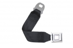 E14598 EXTENSION-SEAT BELT-WITH METAL BUCKLE-12-BLACK-7 PANEL WEBBING-EACH-68-96