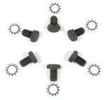 E14790 BOLT SET-FLEXPLATE TO CRANK SHAFT-AUTOMATIC-WITH LOCK WASHERS-6 EACH-62-82
