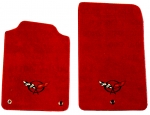 E15010LC5 MAT SET-FLOOR-TRUVETTE-WITH OUT HEEL PAD-EMBROIDERED C5 LOGO-COLORS-PAIR-97-04