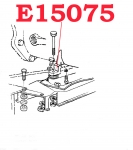 Click Here For Full Product Info E15075 BRACKET-TRANSMISSION MOUNT-3 SPEED-56-62