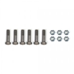 E15088 BOLT SET-TIE ROD END CLAMP AND STEERING DRAG LINK-UR-W-CRIMP NUTS-6 PCS-53-62