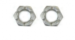 Click Here For Full Product Info E15132 MARSDEN NUT SET-REAR LEAF SPRING SHACKLE-AS ORIGINAL-3-8-24 MARSDEN STYLE-PAIR-53-62