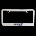 E15448 FRAME-LICENSE-NEW-ZR-1 CORVETTE LICENSE PLATE