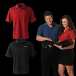 Click Here For Full Product Info E15477 SHIRT-POLO-C6 EMBROIDERED EMBLEM-100% POLYESTER-RED