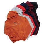 Click Here For Full Product Info E15525 SWEATSHIRT-HOODED-EMBROIDERED-C6-ASH