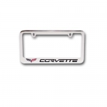 Click Here For Full Product Info E15721 FRAME-LICENSE PLATE-C6 CORVETTE-CHROME