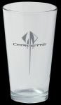 Click Here For Full Product Info E15799 GLASS-CORVETTE STINGRAY 16OZ.