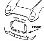 E15903 REINFORCEMENT-RADIATOR SUPPORT LOWER 53-55