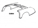 Click Here For Full Product Info E15914 BODY-REAR UPPER-53-55