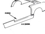 Click Here For Full Product Info E15916 PANEL-FULL ROCKER-REAR BODY-RIGHT HAND-53-55