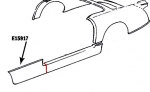 Click Here For Full Product Info E15917 PANEL-FRONT ROCKER SECTION-REAR BODY-LEFT HAND-53-55