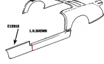 Click Here For Full Product Info E15918 PANEL-FRONT ROCKER SECTION-REAR BODY-RIGHT HAND-53-55