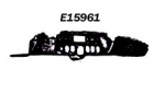 E15961 PANEL-LOWER DASH-PRESS MOLDED-56-57