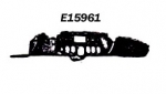 Click Here For Full Product Info E15961 PANEL-LOWER DASH-PRESS MOLDED-56-57