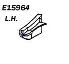 Click Here For Full Product Info E15964 REINFORCEMENT-UPPER HINGE PILLAR-LEFT HAND-56-62