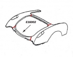 Click Here For Full Product Info E16002 PANEL-REAR-LOWER CENTRAL TRUNK OPENING-56-60
