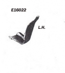 E16022 PANEL-LOCK PILLAR-PRESS MOLDED-WHITE-LEFT-56-62