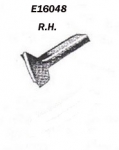 Click Here For Full Product Info E16048 REINFORCEMENT-LOWER FIREWALL-PRESS MOLDED-WHITE-RIGHT-56-62