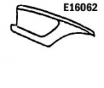 Click Here For Full Product Info E16062 FENDER-PRESS MOLDED-WHITE-RIGHT HAND-58-61