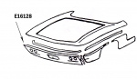 Click Here For Full Product Info E16128 PANEL-TAILLAMP-PRESS MOLDED-WHITE-61-62