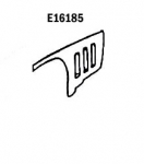 Click Here For Full Product Info E16185 FENDER-PRESS MOLDED-GRAY-LEFT HAND-65-66