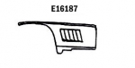 Click Here For Full Product Info E16187 FENDER-PRESS MOLDED-BLACK-LEFT HAND-67