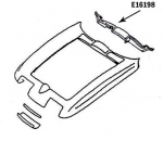 Click Here For Full Product Info E16198 PANEL-UPPER FIREWALL-PRESS MOLDED-63-67