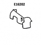 Click Here For Full Product Info E16202 SKIRT-INNER FENDER-PRESS MOLDED-WHITE-RIGHT HAND-63