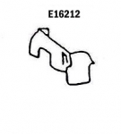 E16212 SKIRT-INNER FENDER-PRESS MOLDED-GRAY-RIGHT HAND-65