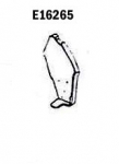 Click Here For Full Product Info E16265 PLENUM-COWL-PRESS MOLDED-GRAY-RIGHT HAND-66