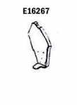 Click Here For Full Product Info E16267 PLENUM-COWL-PRESS MOLDED-BLACK-RIGHT HAND-67