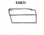 Click Here For Full Product Info E16271 DOOR-SKIN-ROADSTER-HAND LAYUP-RIGHT HAND-63-64