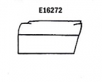 E16272 DOOR-SKIN-ROADSTER-HAND LAYUP-LEFT HAND-63-64