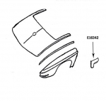 Click Here For Full Product Info E16342 FENDER-REAR LOWER EXTENSION-PRESS MOLDED-RIGHT HAND-63-67