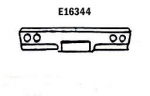E16344 PANEL-TAILLAMP-PRESS MOLDED-GRAY-63-66
