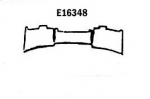 E16348 PANEL-REAR EXHAUST-PRESS MOLDED-GRAY-SIDE EXHAUST-66