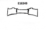 E16349 PANEL-REAR EXHAUST-PRESS MOLDED-BLACK-SIDE EXHAUST-67