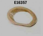 E16357 FLANGE-EXHAUST BEZEL-PRESS MOLDED-WHITE-LEFT HAND-64-65