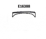E16388 PANEL-REPAIR-SMALL FLARE-REAR-RIGHT HAND-PRESS MOLDED-BLACK-67
