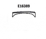 Click Here For Full Product Info E16389 PANEL-REPAIR-SMALL FLARE-REAR-LEFT HAND-PRESS MOLDED-BLACK-67