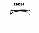Click Here For Full Product Info E16394 PANEL-REPAIR-SMALL FLARE-FRONT-RIGHT HAND-PRESS MOLDED-GRAY-63-66