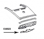 Click Here For Full Product Info E16523 PANEL-EXHAUST-PRESS MOLDED-BLACK-70-73