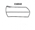 Click Here For Full Product Info E16542 DOOR-SKIN-HAND LAYUP-BLACK-RIGHT HAND-68