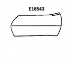 Click Here For Full Product Info E16543 DOOR-SKIN-HAND LAYUP-BLACK-LEFT HAND-68