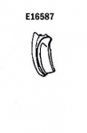 Click Here For Full Product Info E16587 DOOR LOCK PILLAR-COUPE-HAND LAYUP-BLACK-RIGHT HAND-77-82