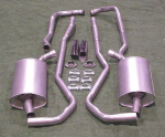 Click Here For Full Product Info E1661A EXHAUST SYSTEM-ALUMINIZED-2 INCH-SMALL BLOCK-AUTOMATIC-68-72